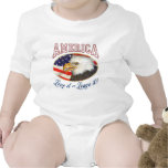 America Love It or Leave it (distressed) Bodysuits