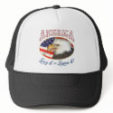 America Love It or Leave it (distressed) hats