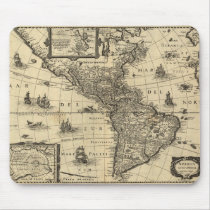 America noviter delineata mouse pad