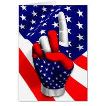 America Number One Greeting Card