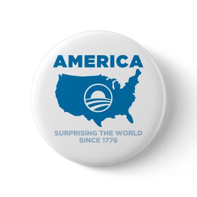 America Obama Button by HarryTerry
