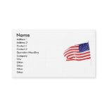 America Patriotic 862A Business Card