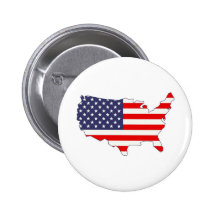 America Pinback Buttons