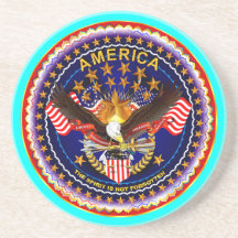 America Spirit Is Not Forgotten  Please See Notes Coasters