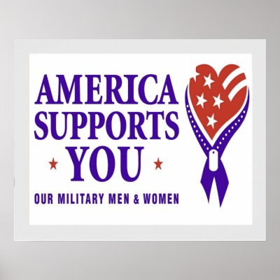 America Suppots You DARK Posters by quatrosales