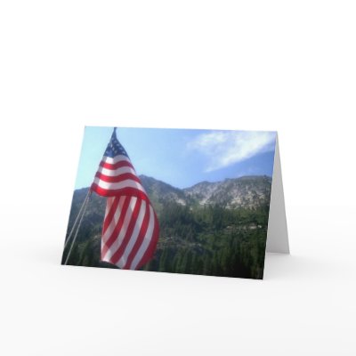 America the Beautiful Greeting Card by jessicasara79