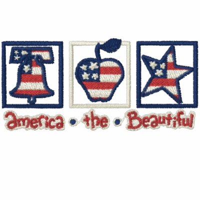 America the Beautiful by Embroidery4U