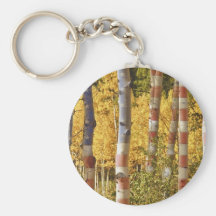 America the Beautiful Forest Keychain