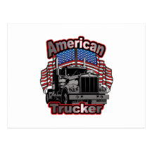 America Trucker Postcards