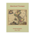 Americam utramque - North & South America Map