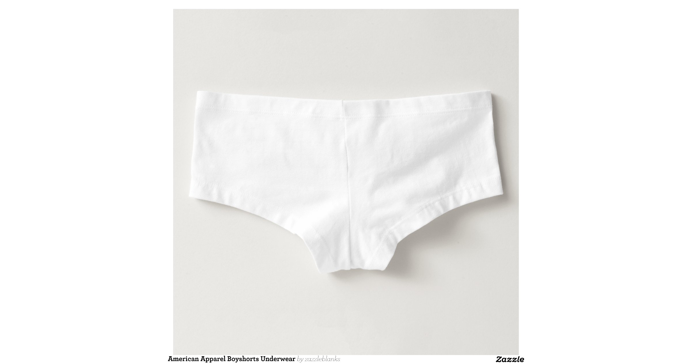 Women's American Apparel Boyshorts Underwear Zazzle