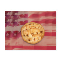 American apple Pie Post Card