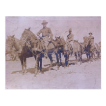 American Army Cavalry Regiment 1899 Post Card