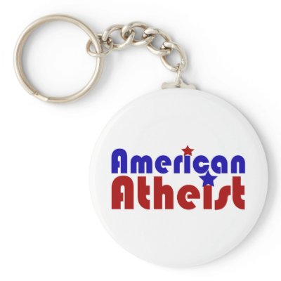 American Atheist Key Chain by BoogieMonst