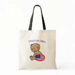American Baby Canvas Bag