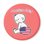 American Baby Fridge Magnets