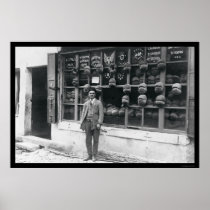American Bakery in Istanbul, Turkey 1922 Posters