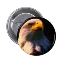 American Bald Eagle Buttons