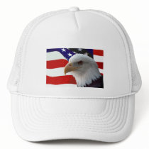 American Bald Eagle Mesh Hat