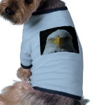 american Bald Eagle Portrait. Pet Tee Shirt