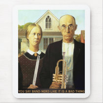 American Band Nerds Mouse Pad