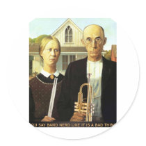 American Band Nerds Sticker