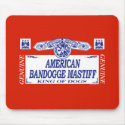 American Bandogge Mastiff mousepads