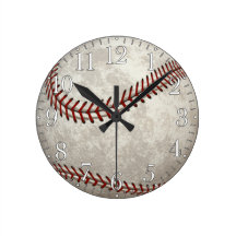 American Baseball Ball Sports-lover's Clock