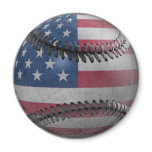 American Baseball Refrigerator Magnet