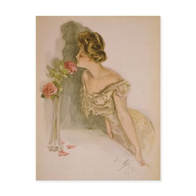 American Beauties by Harrison Fisher Postcards by IsisoftheEast