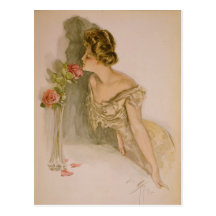 American Beauties by Harrison Fisher Postcards