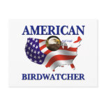 American Birdwatcher Postcard