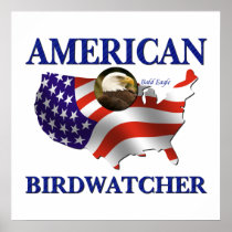 American Birdwatcher Posters