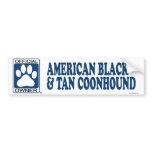 American Black And Tan Coonhound Blue