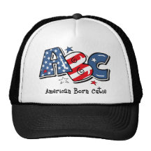 American Born Cutie Mesh Hats