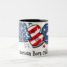 American Born Cutie Mugs