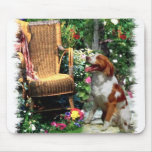 American Brittany Spaniel Art Gifts Mouse Pads