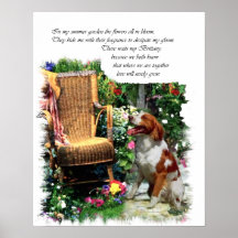 American Brittany Spaniel Art Print