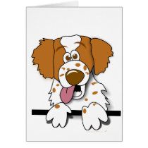 American Brittany Spaniel Cute Cartoon Dog