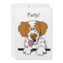 American Brittany Spaniel Cute Cartoon Dog