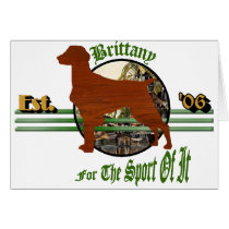 American Brittany Spaniel Gifts Greeting Cards