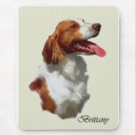 American Brittany Spaniel Gifts Mouse Mats