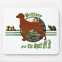 American Brittany Spaniel Gifts Mouse Pad