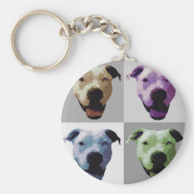 American bulldog 2 keychain