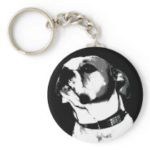 American bulldog keychain