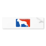 American Bulldog Major League Dog Bumper Sticker
