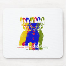 American bulldog mouse mat