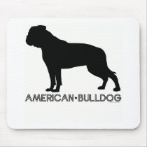 American Bulldog Mousepad