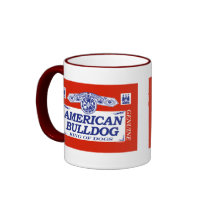 American Bulldog Coffee Mugs