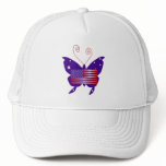 American Butterfly Diva Trucker Hats